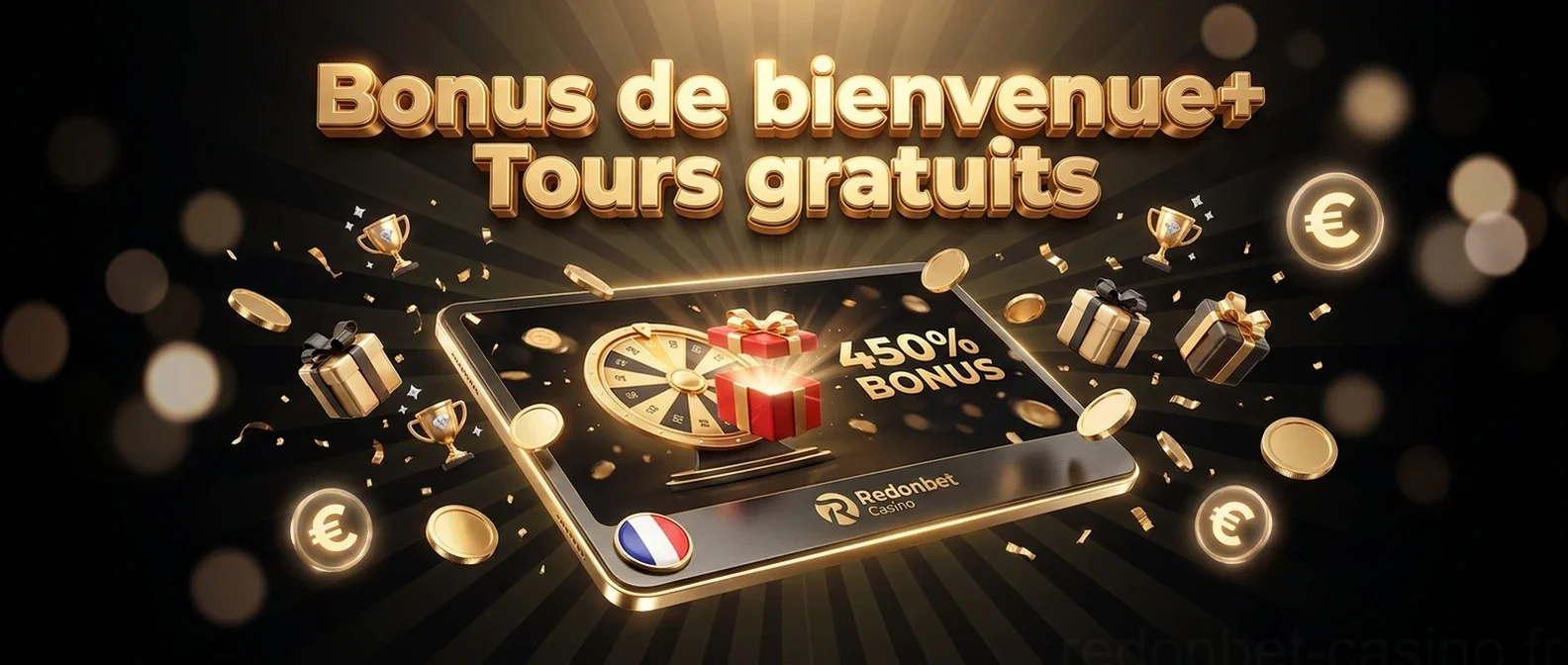 Bonus de bienvenue+ Tours gratuits