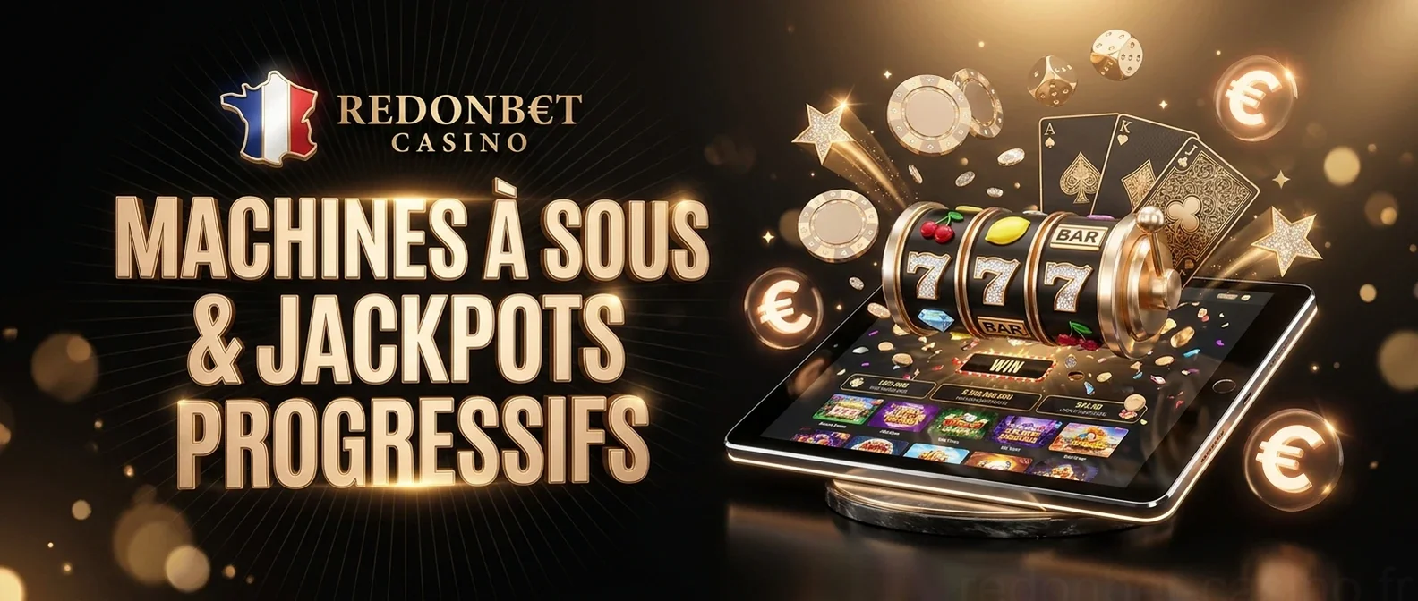 Machines à sous& Jackpots progressifs